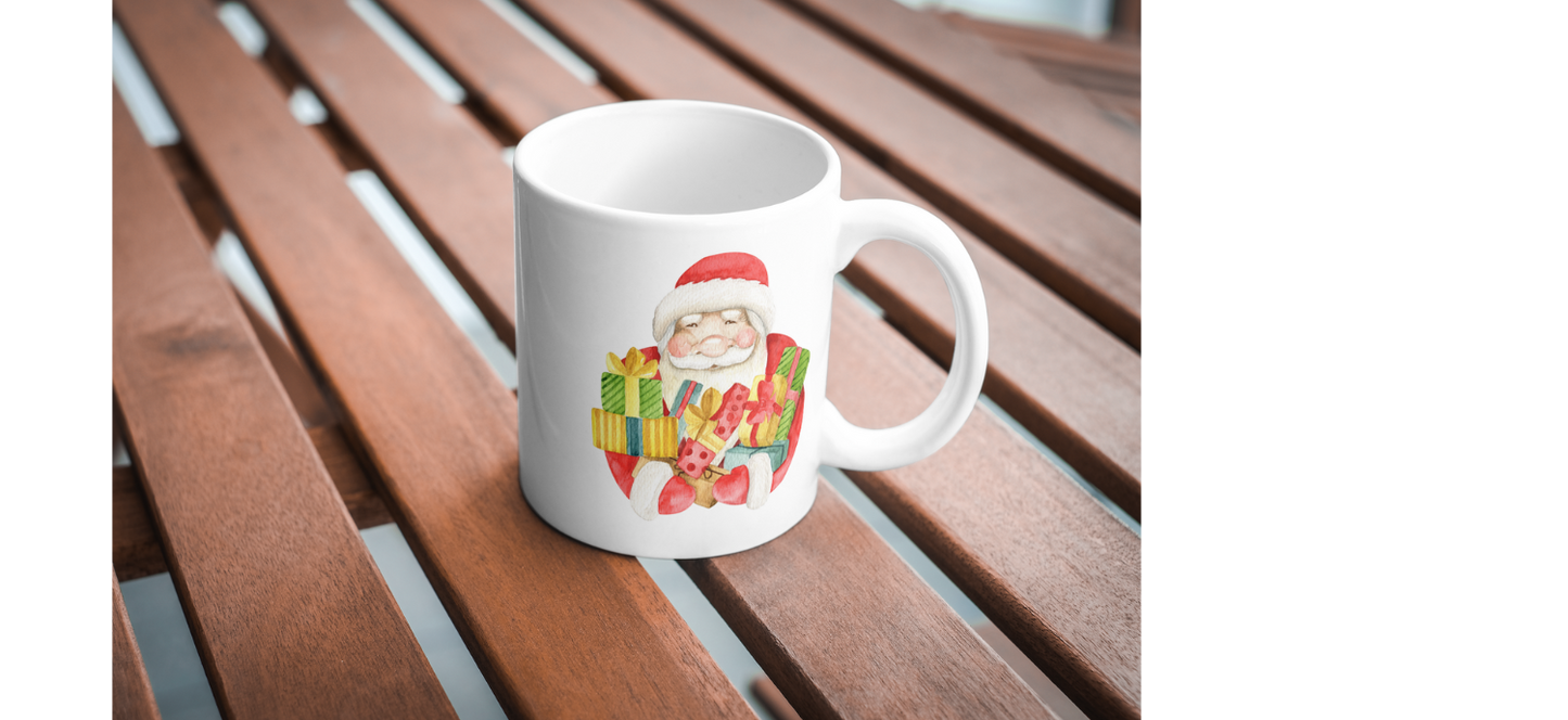 Here Comes Santa Claus Mug - 15oz