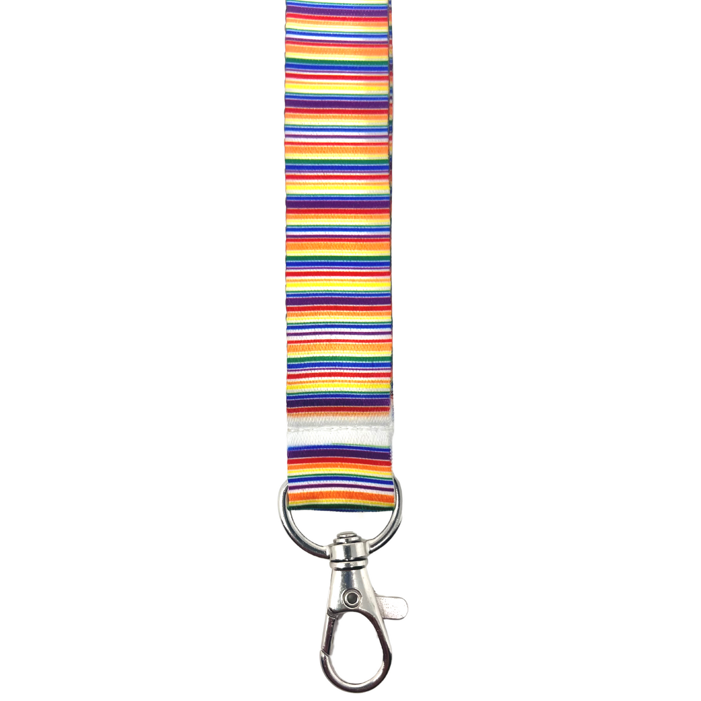 Rainbow Stripes Lanyard- 15" x 0.8"