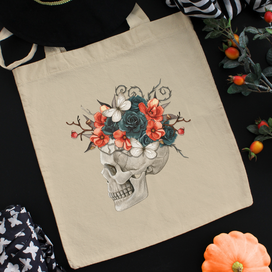 Flora Tote Bag - 16" H x 15" W