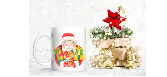 Here Comes Santa Claus Mug - 15oz