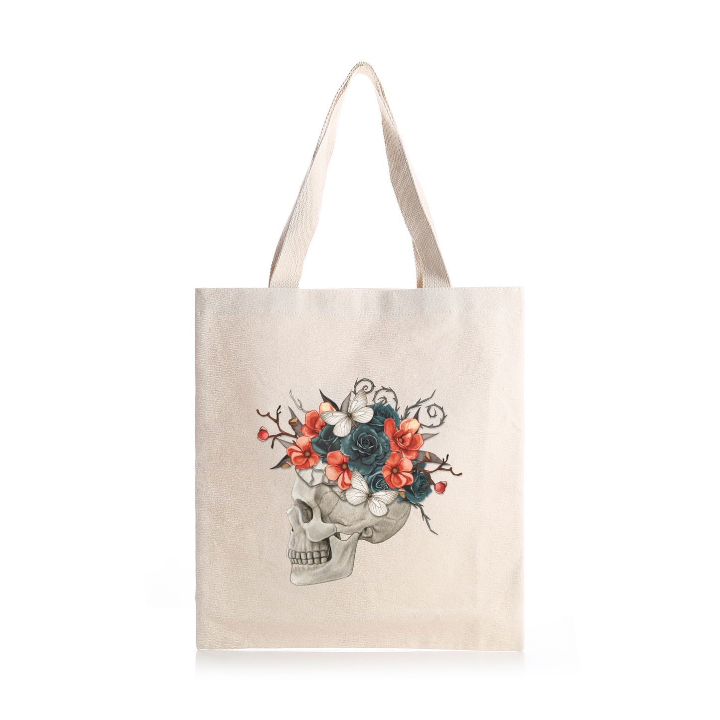 Flora Tote Bag - 16" H x 15" W