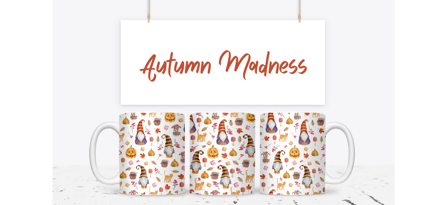 Autumn Madness Mug - 15 oz