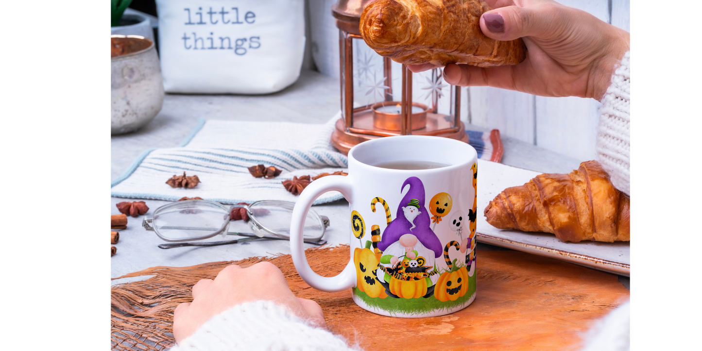 Halloween Gnomes Mug - 15oz