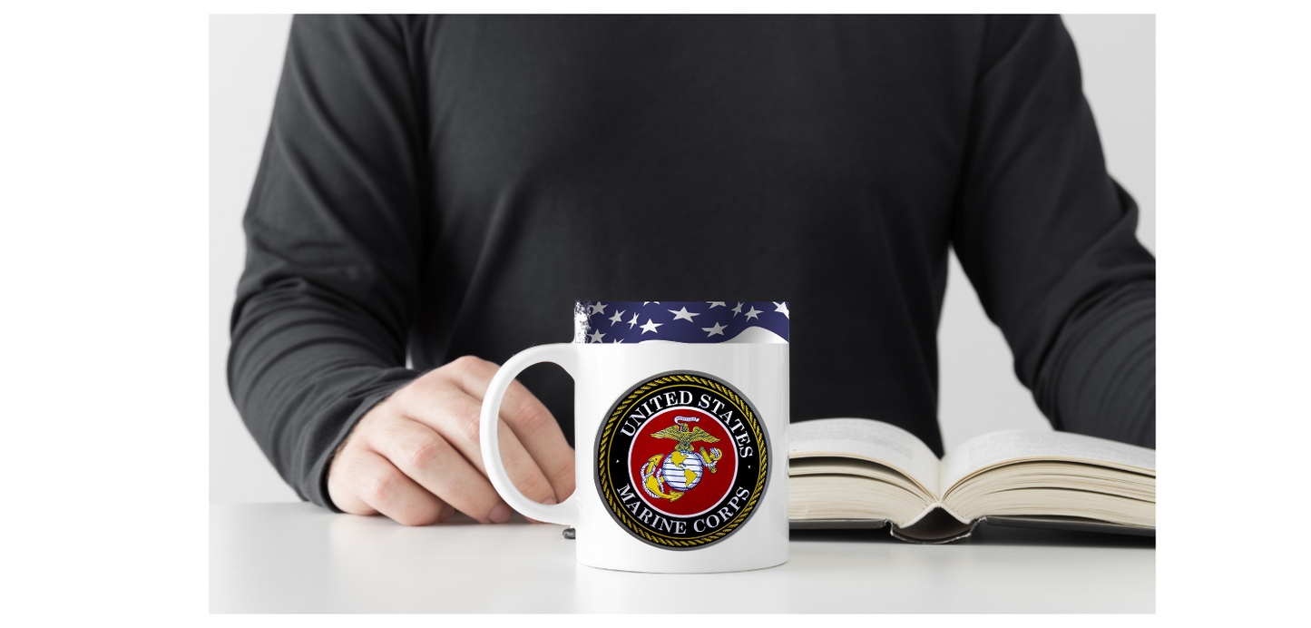 US Marine Corps Mug - 15oz