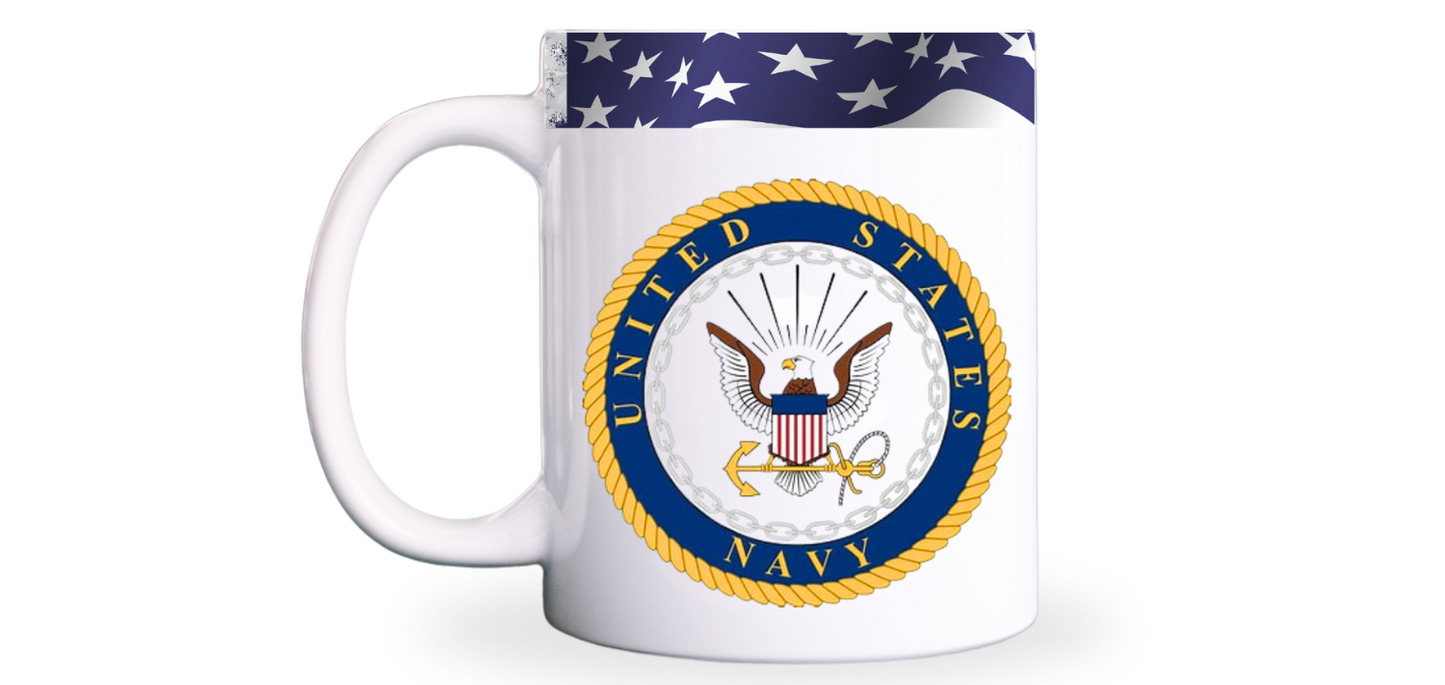 US Navy Mug - 15oz