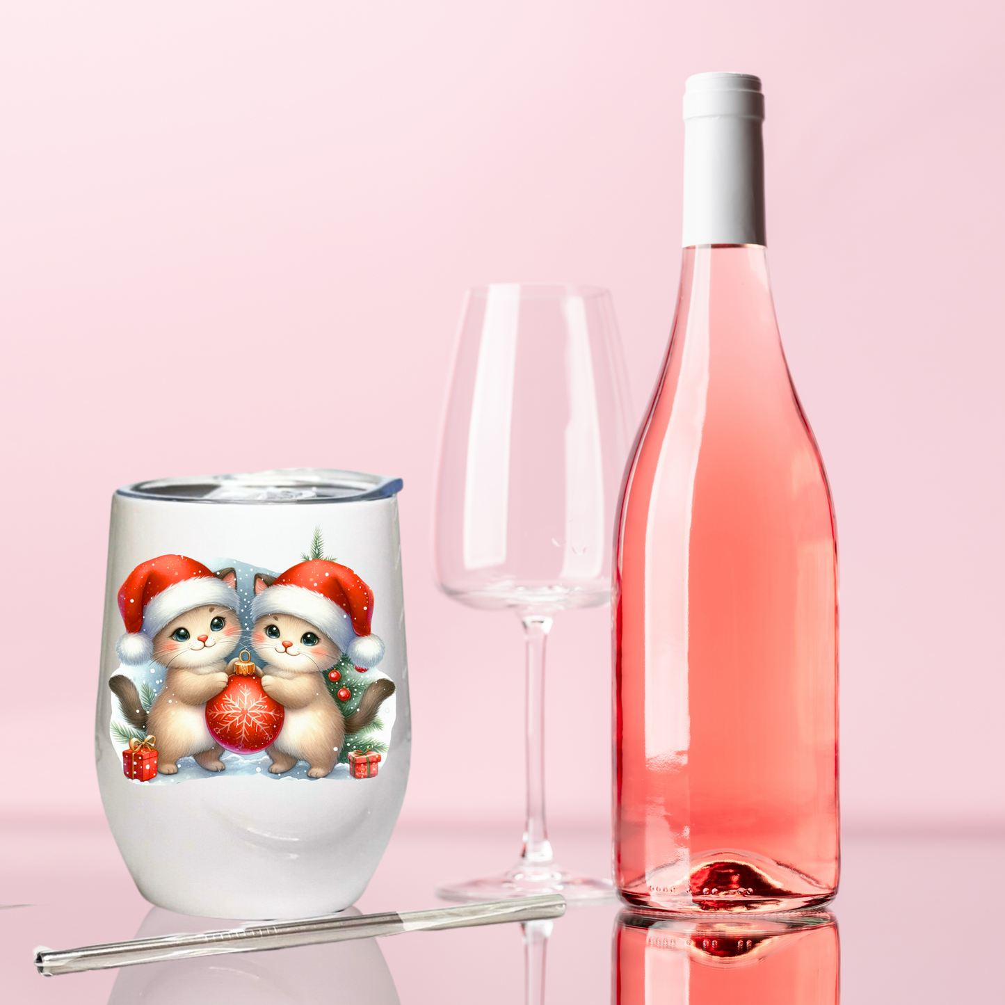 Christmas Cats - 12oz Tumbler