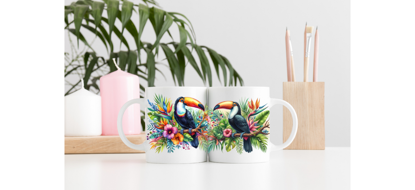 Tropical Toucans - 15oz Mug