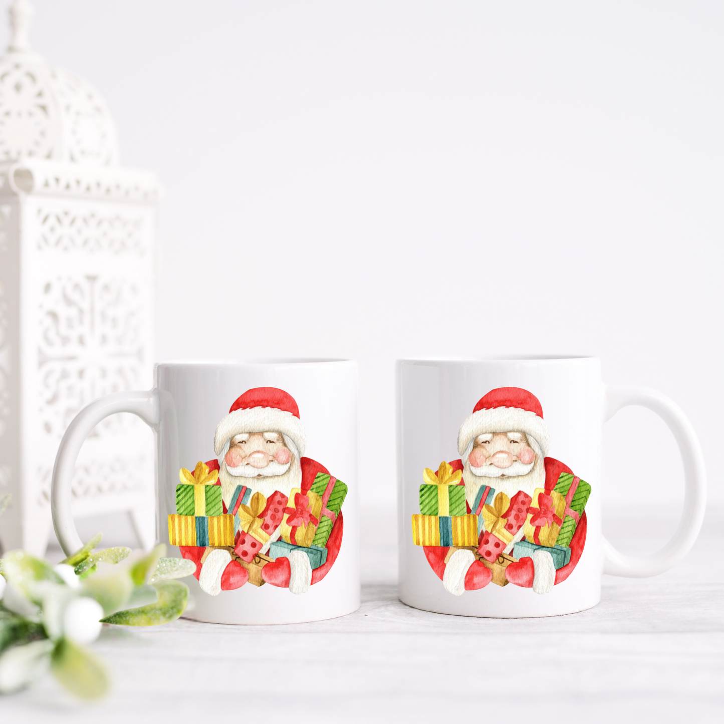 Jolly Santa Claus Mug - 15oz