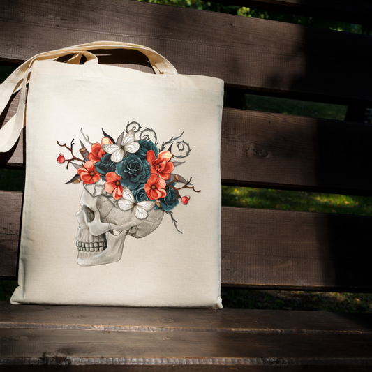 Flora Tote Bag - 15" H x 15" W