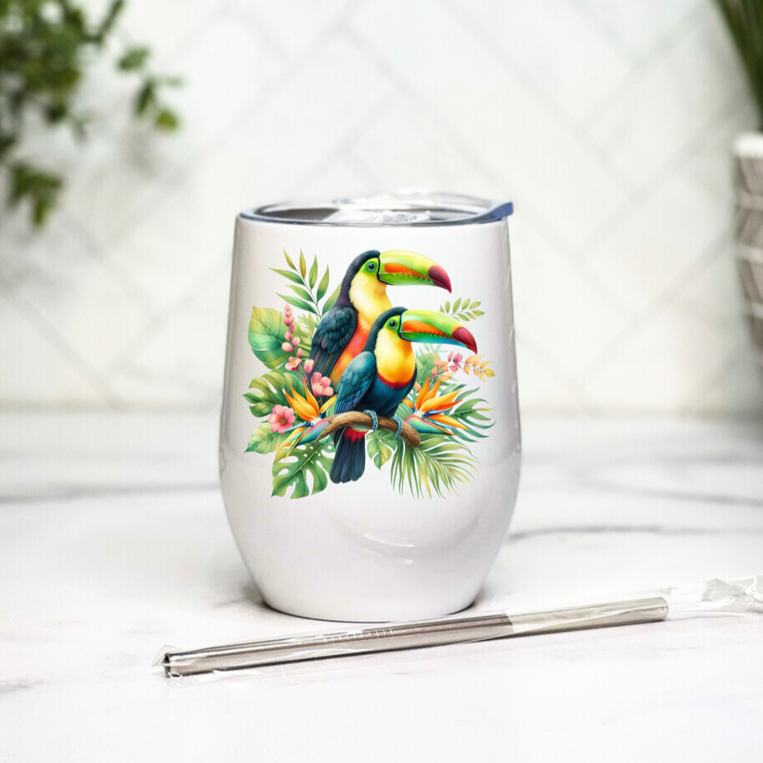 Tropical Paradise - 12oz Tumbler